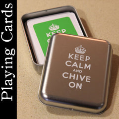 Keep Calm Playing Cards