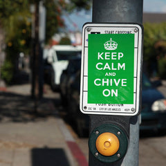 Keep Calm Street Sticker